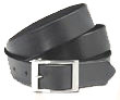 Imported Leather Belt-Black