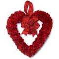 Heart of Red roses
